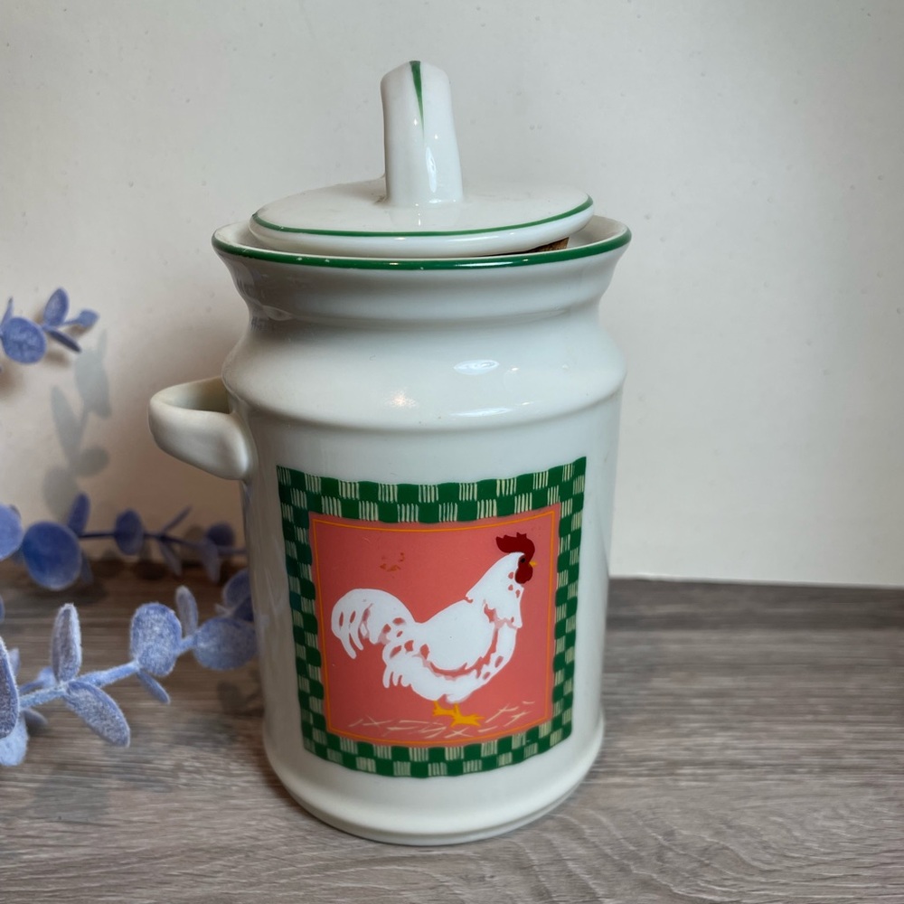 Jam jar - chicken picture